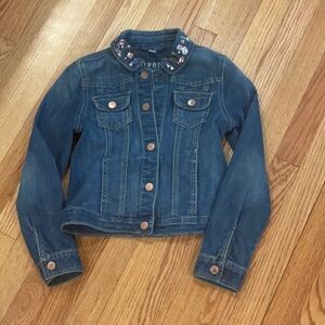 Girl’s jean jacket, bedazzled! M